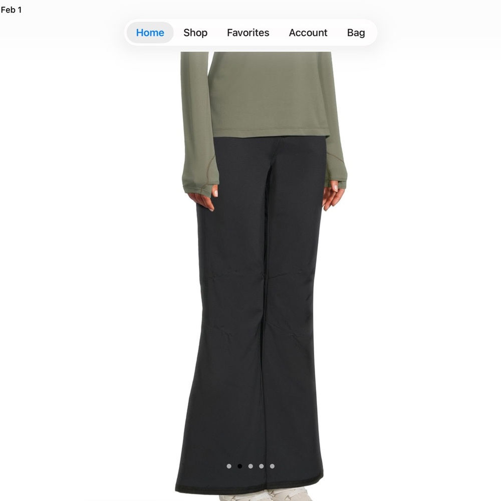Obermeyer Women's Black Flare Pants